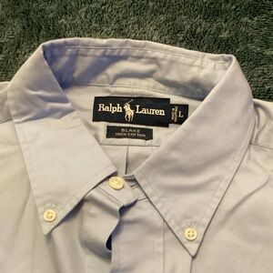 Ralph Lauren Men's Sky Blue Button Down Shirt